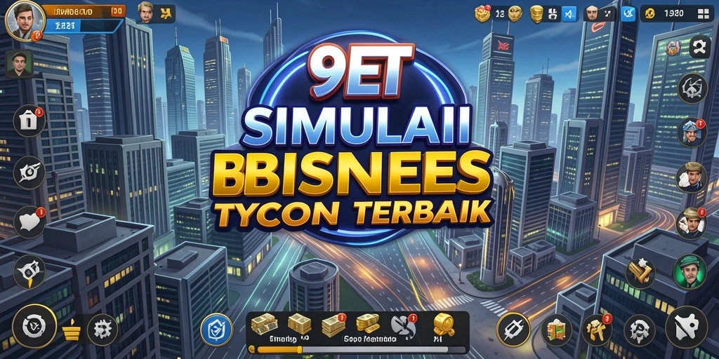Gameplay Tycoon yang menantang dan mendebarkan dalam 9ET.