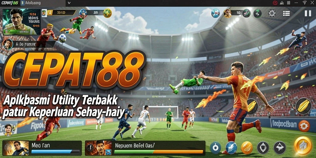 Tampilan antarmuka CEPAT88 yang sederhana dan fungsional.