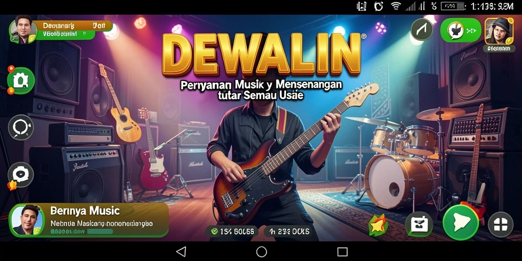 Tampilan gameplay DEWALIN yang seru dan interaktif.