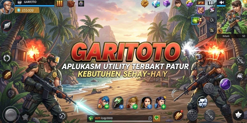 Tampilan antarmuka GARITOTO yang user-friendly dan fungsional.