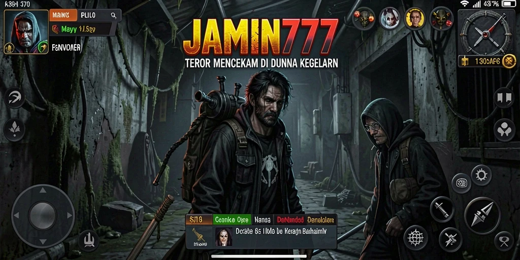 Tampilan gameplay JAMIN777 dengan atmosfir Horror yang menegangkan.
