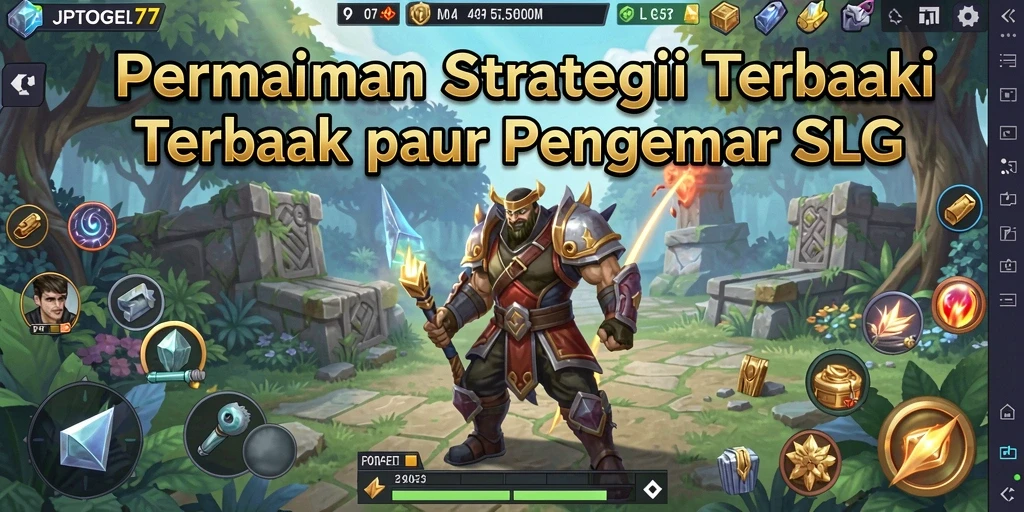 Screenshot gameplay JPTOGEL77 yang menunjukkan aksi pertempuran strategi.