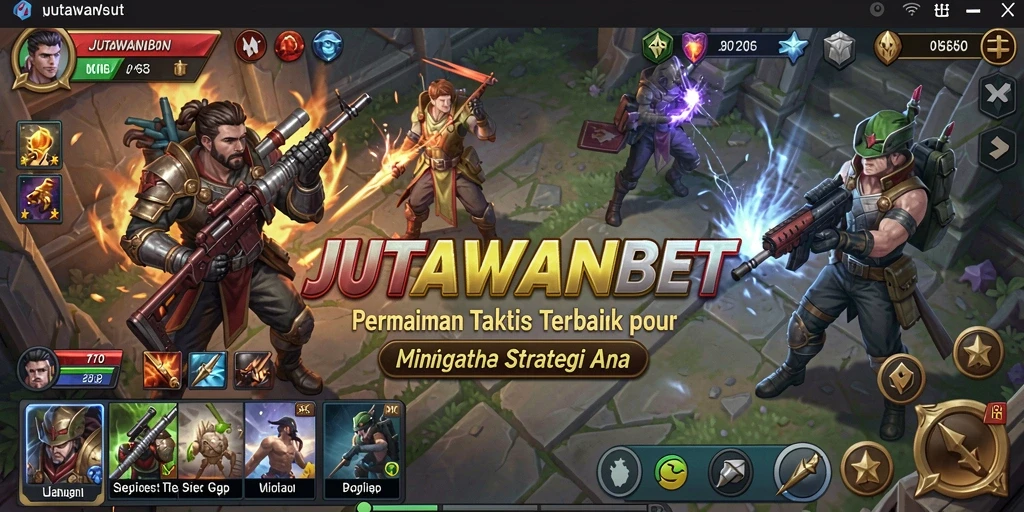 Screenshot utama JUTAWANBET yang menunjukkan aksi gameplay TPS yang seru.