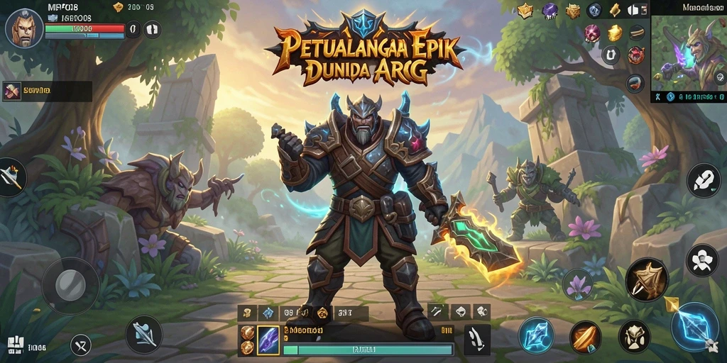 Screenshot MPO08 menampilkan aksi mendebarkan dalam petualangan ARPG.