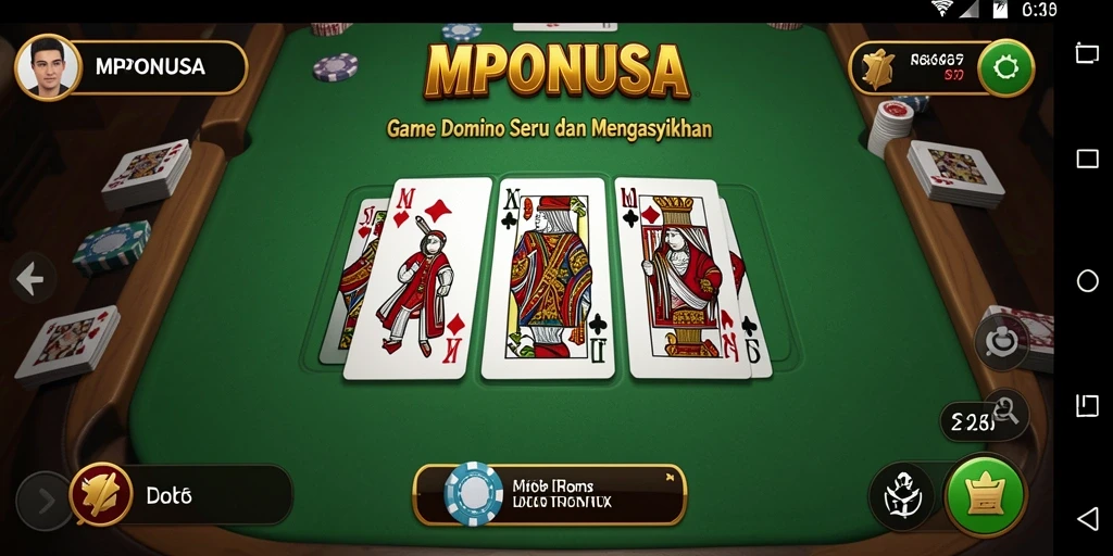 Tampilan gameplay <strong>MPONUSA</strong> yang menarik dan interaktif.
