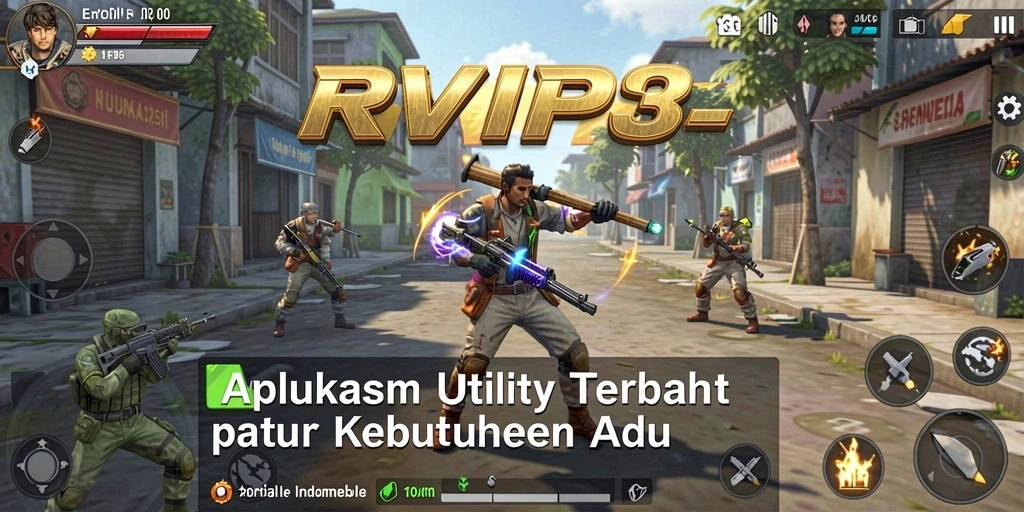 Tampilan antarmuka intuitif RVIP3 yang memudahkan navigasi.