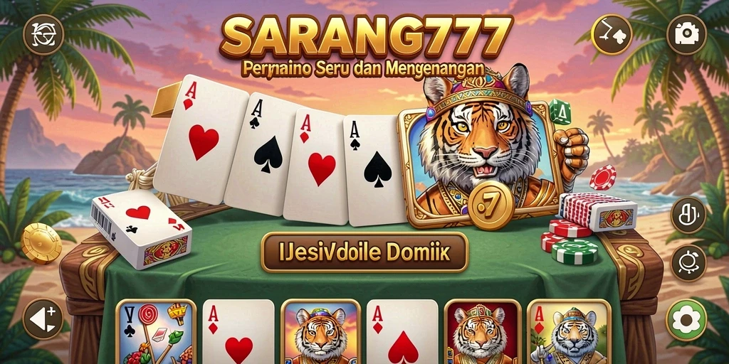 Tampilan seru dengan gameplay menantang dari SARANG777.