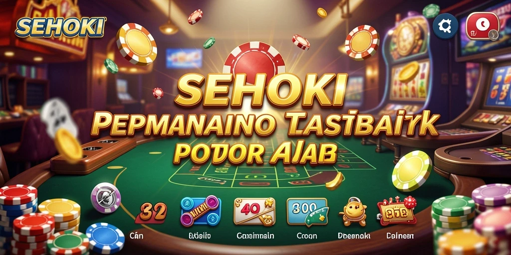 Screenshot gameplay SEHOKI menampilkan suasana kasino yang seru.